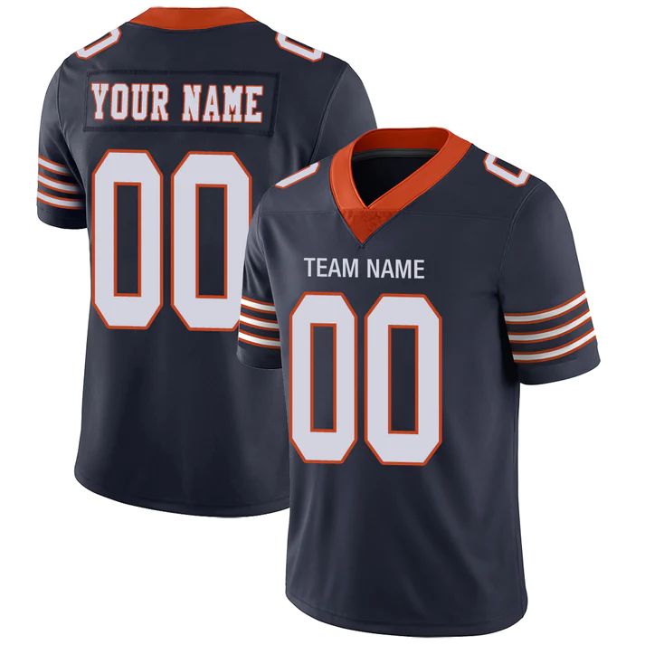 Custom navy football jersey | GameDay Jerseys