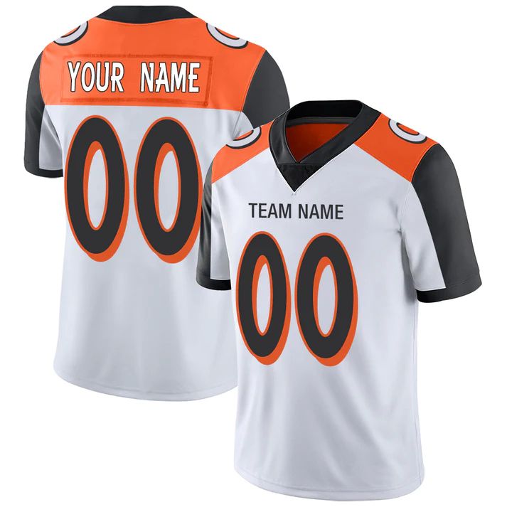 Custom white football jersey | GameDay Jerseys
