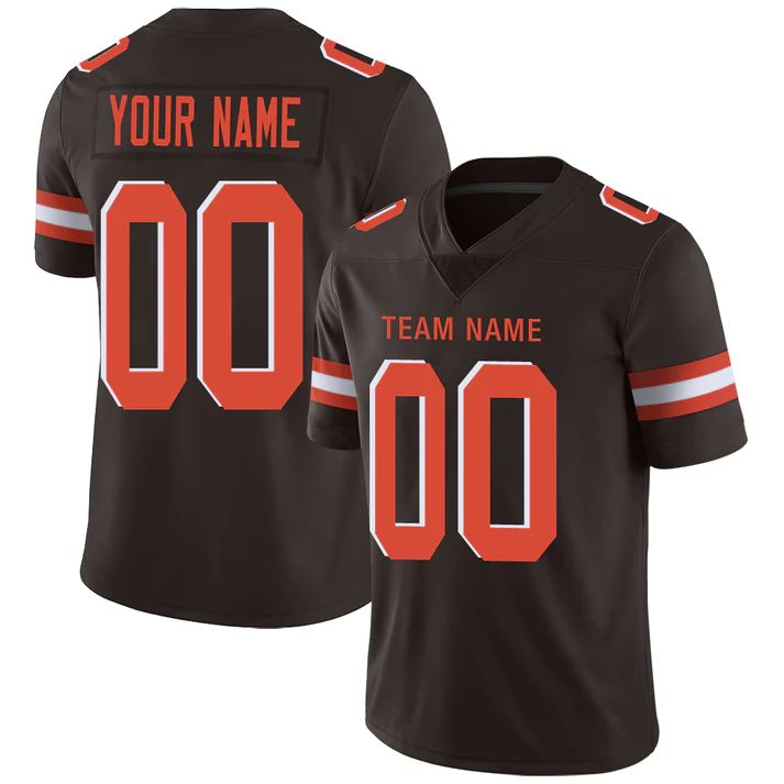 Custom brown football jersey | GameDay Jerseys