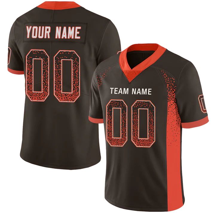Custom brown football jersey | GameDay Jerseys