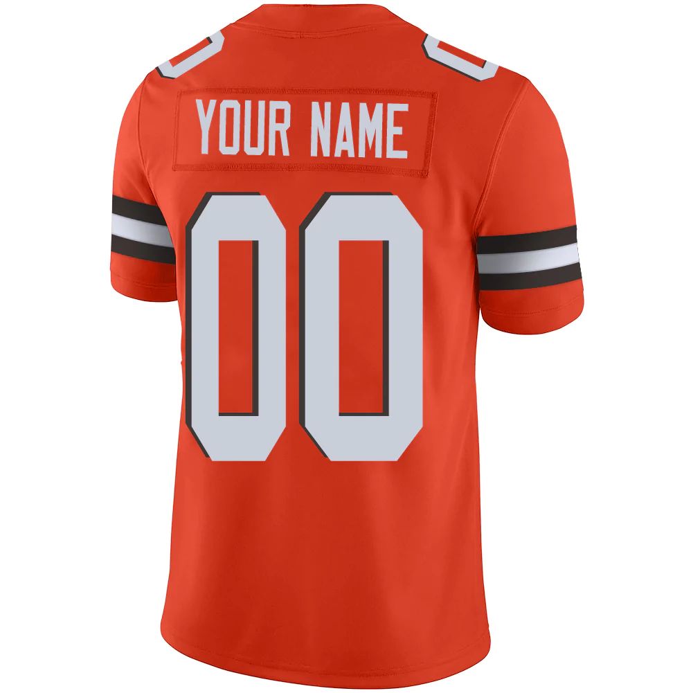 Custom orange football jersey | GameDay Jerseys