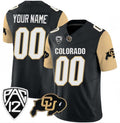 Custom #12 Black 2024 Football Shirt Top