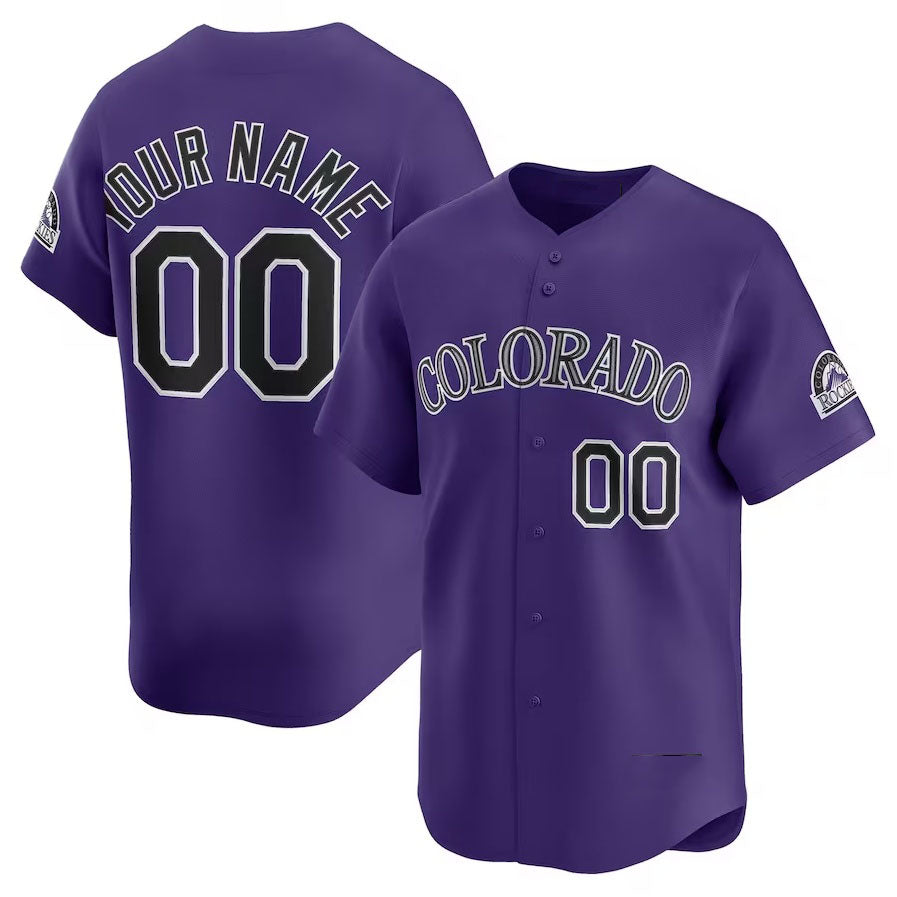 Custom purple baseball jersey | GameDay Jerseys