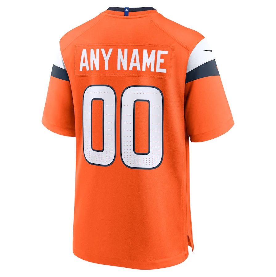 Custom orange football jersey | GameDay Jerseys