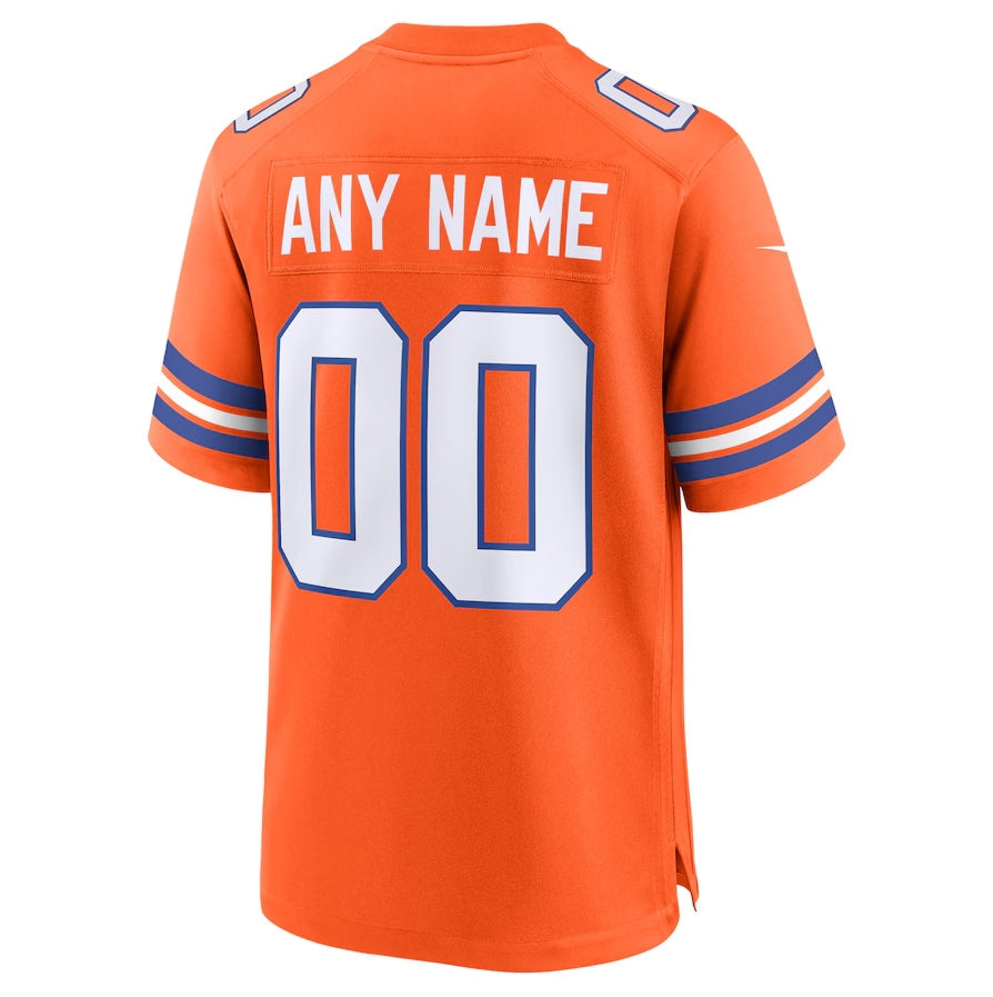 Custom orange football jersey | GameDay Jerseys