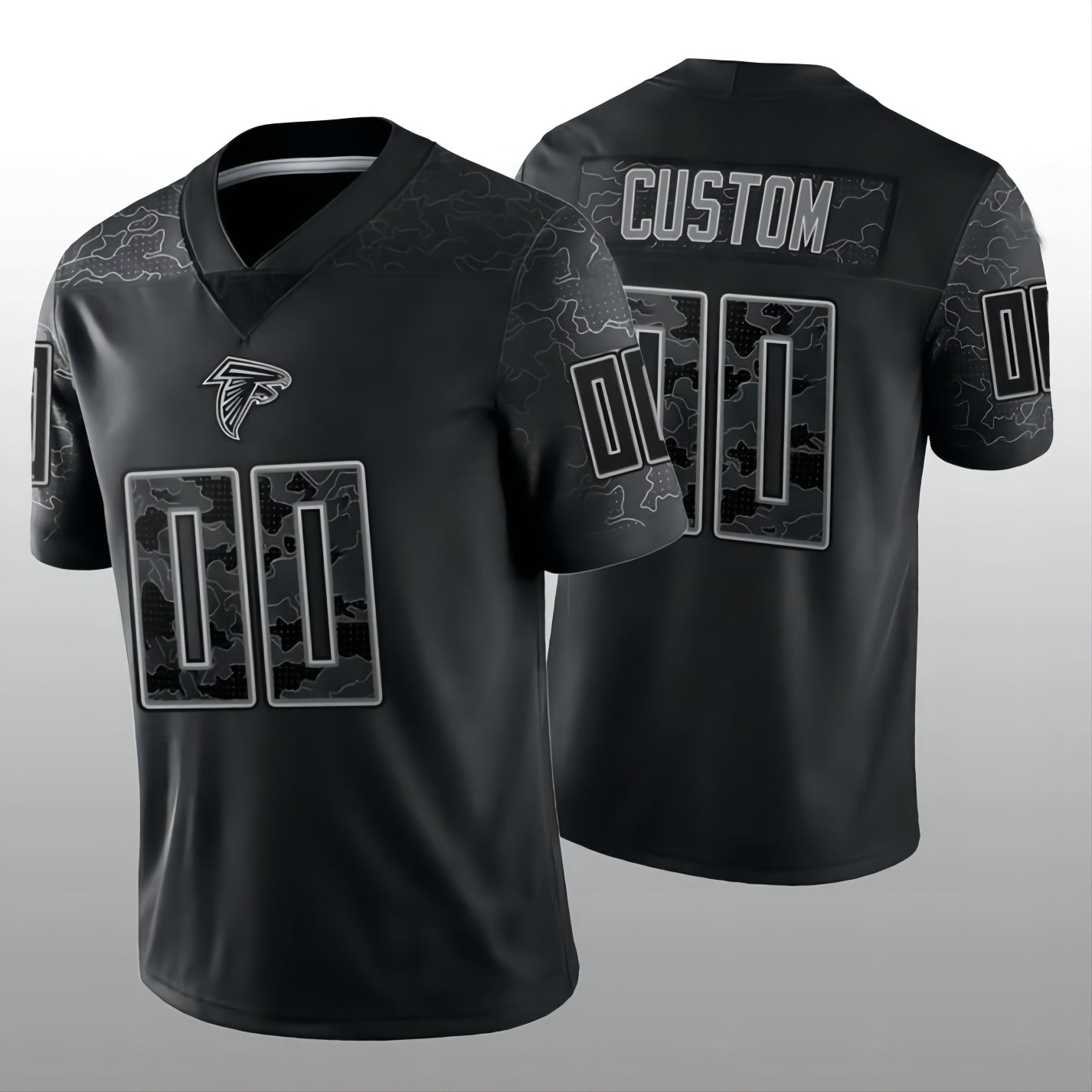 Custom black football jersey | GameDay Jerseys