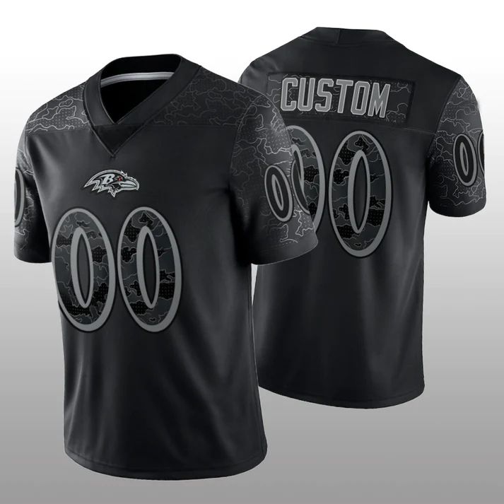Custom black football jersey | GameDay Jerseys