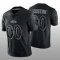 Custom black football jersey | GameDay Jerseys
