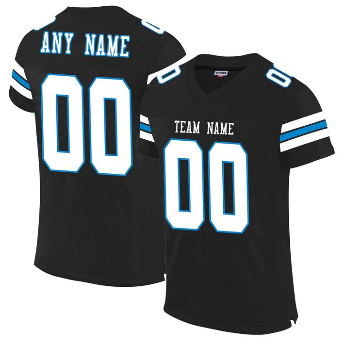 Custom black football jersey | GameDay Jerseys