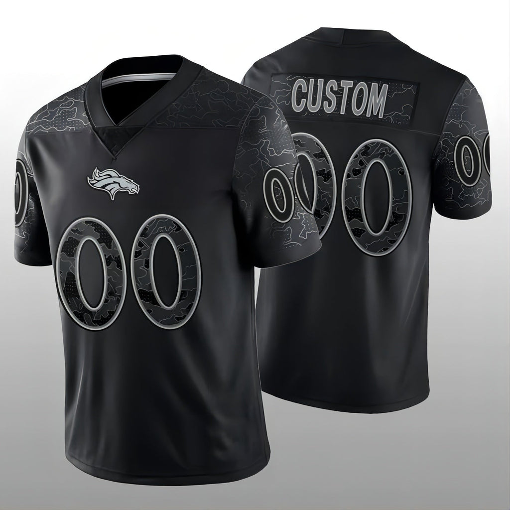Custom black football jersey | GameDay Jerseys