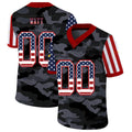 Custom C.Browns Team 32 and Number and Name Camo Salute to Service Limited Jersey Stitched American Football Jerseys