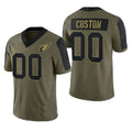 Custom Football Jerseys A.Cardinals Olive 2021 Salute To Service Limited Jersey Name And Number Size S to 6XL Christmas Birthday Gift