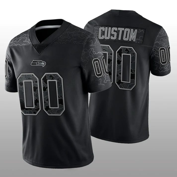 Custom black football jersey | GameDay Jerseys