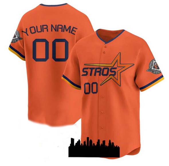 Custom orange baseball jersey | GameDay Jerseys