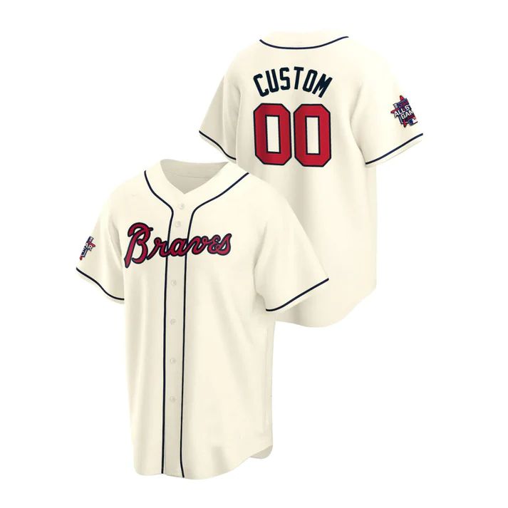 Custom cream baseball jersey | GameDay Jerseys