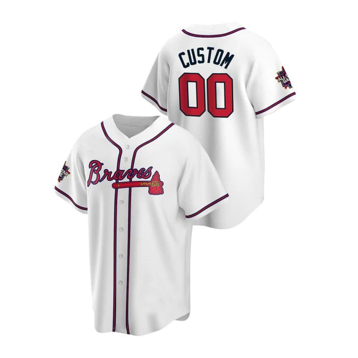 Custom white baseball jersey | GameDay Jerseys