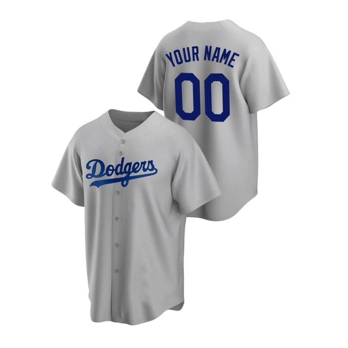 Custom gray baseball jersey | GameDay Jerseys