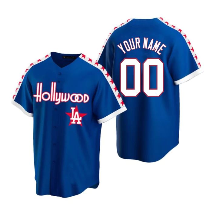 Custom blue baseball jersey | GameDay Jerseys