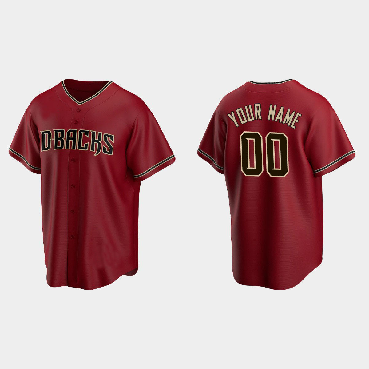 Custom red baseball jersey | GameDay Jerseys