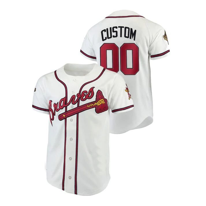 Custom white baseball jersey | GameDay Jerseys