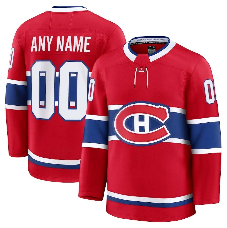 Custom red hockey jersey | GameDay Jerseys