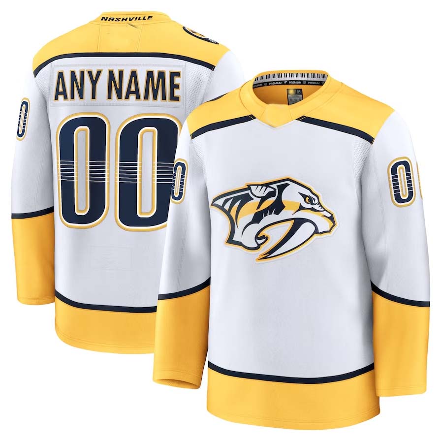 Custom white hockey jersey | GameDay Jerseys