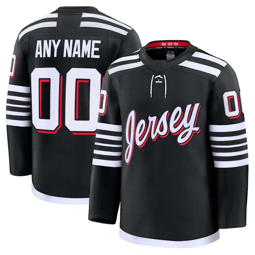 Custom black hockey jersey | GameDay Jerseys