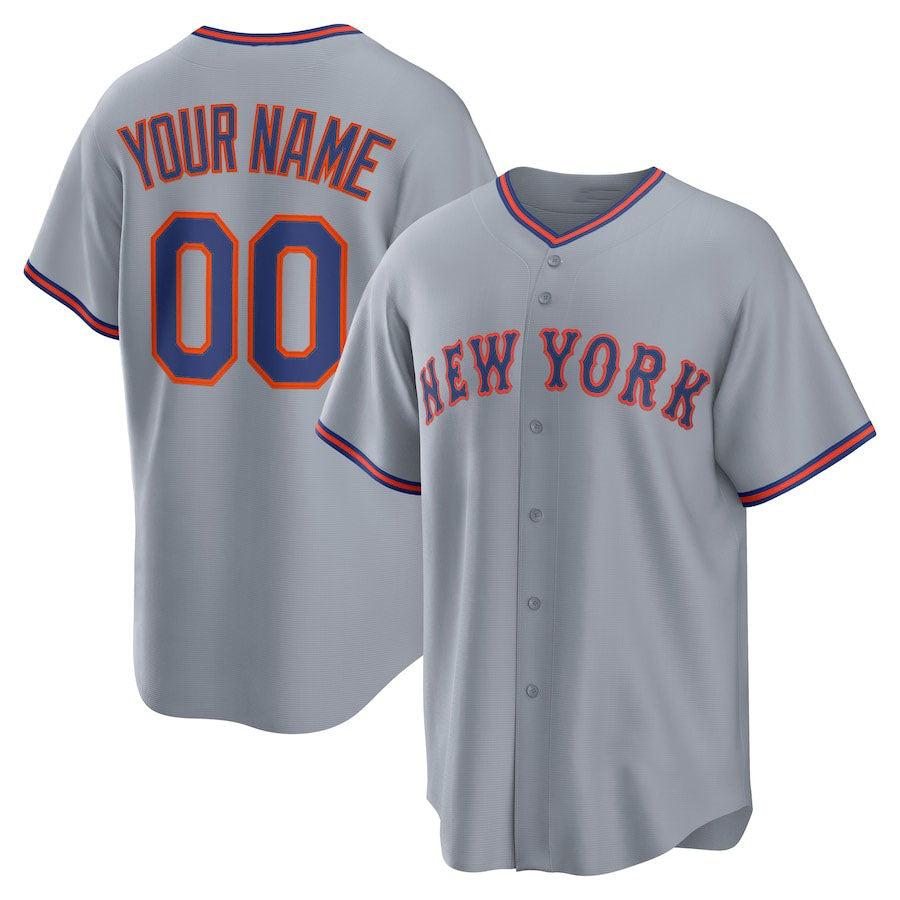 Custom gray baseball jersey | GameDay Jerseys