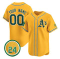 Custom gold baseball jersey | GameDay Jerseys