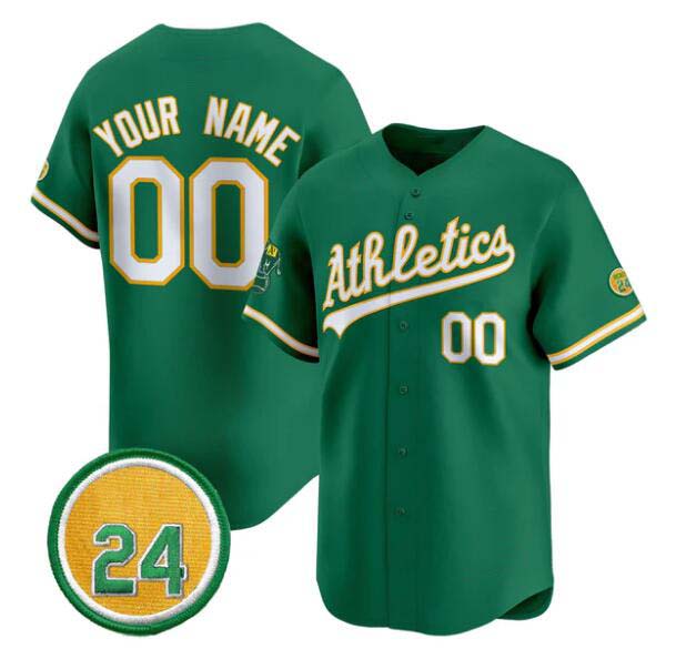 Custom green baseball jersey | GameDay Jerseys
