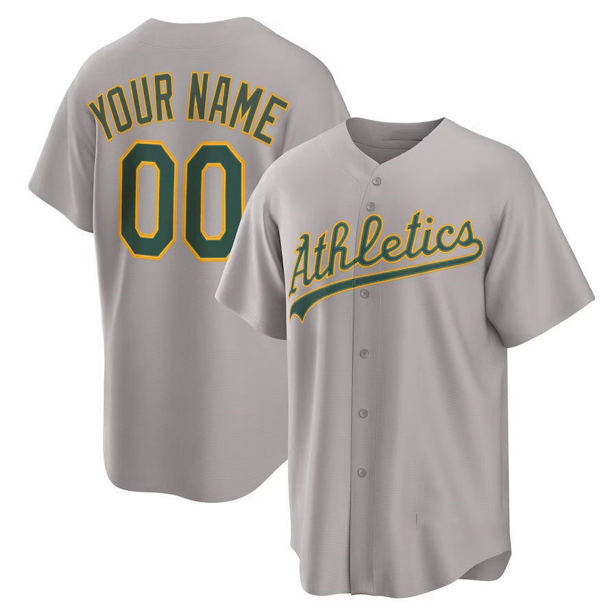 Custom gray baseball jersey | GameDay Jerseys