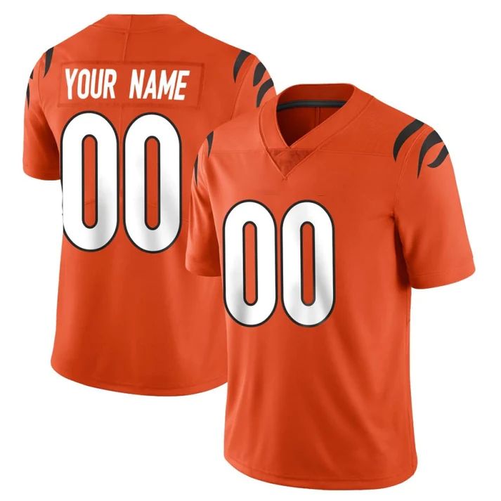 Custom orange football jersey | GameDay Jerseys