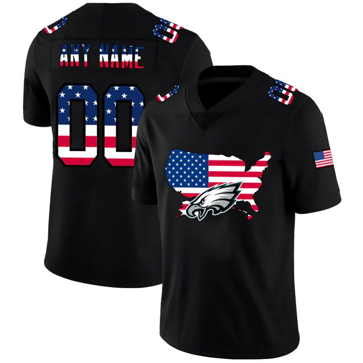 Custom black football jersey | GameDay Jerseys