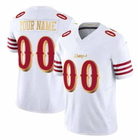 Custom white football jersey | GameDay Jerseys