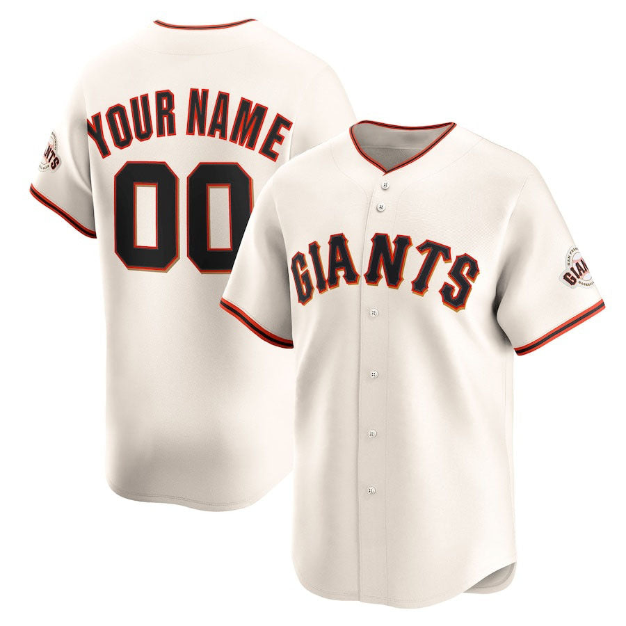 Custom cream baseball jersey | GameDay Jerseys