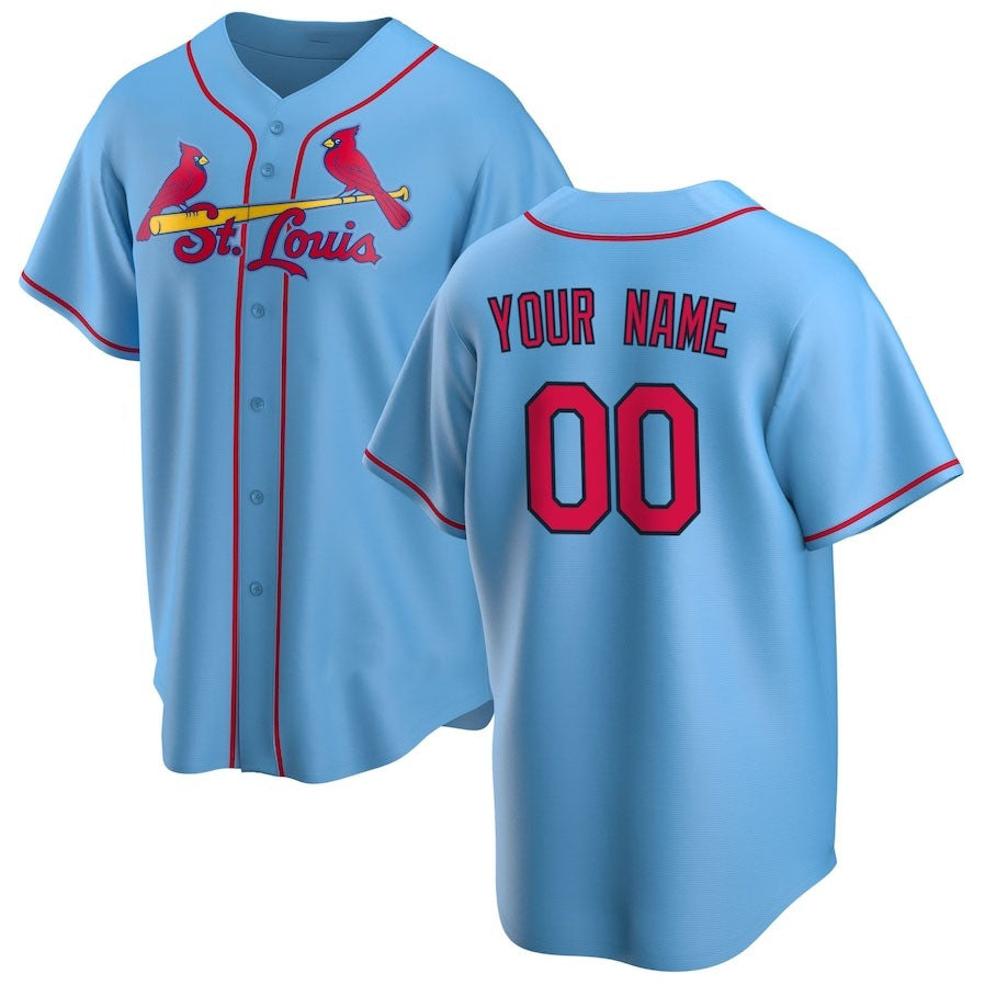 Custom blue baseball jersey | GameDay Jerseys