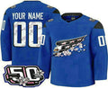 Custom blue hockey jersey | GameDay Jerseys