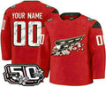 Custom red hockey jersey | GameDay Jerseys
