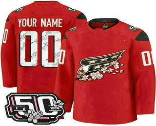Custom red hockey jersey | GameDay Jerseys