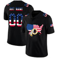 Custom black football jersey | GameDay Jerseys
