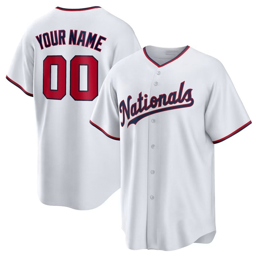 Custom white baseball jersey | GameDay Jerseys