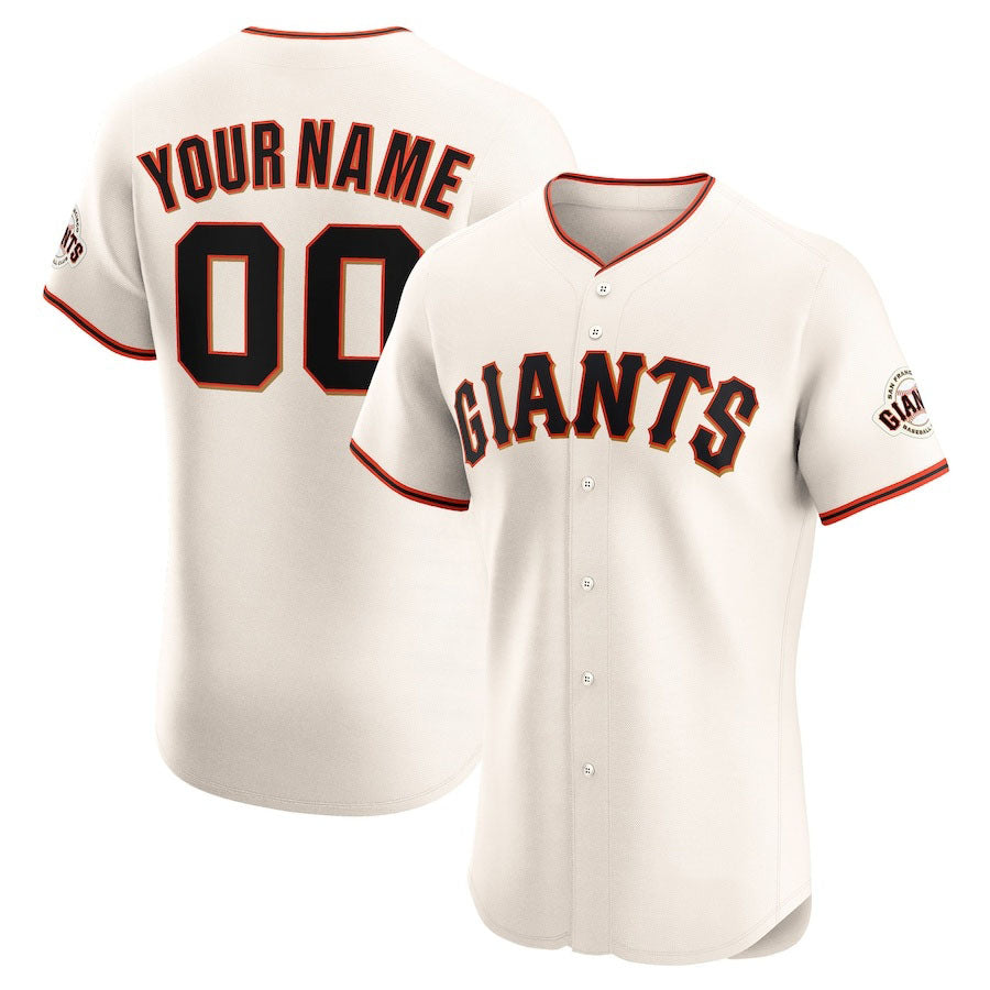 Custom cream baseball jersey | GameDay Jerseys