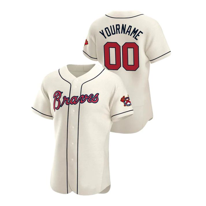 Custom cream baseball jersey | GameDay Jerseys
