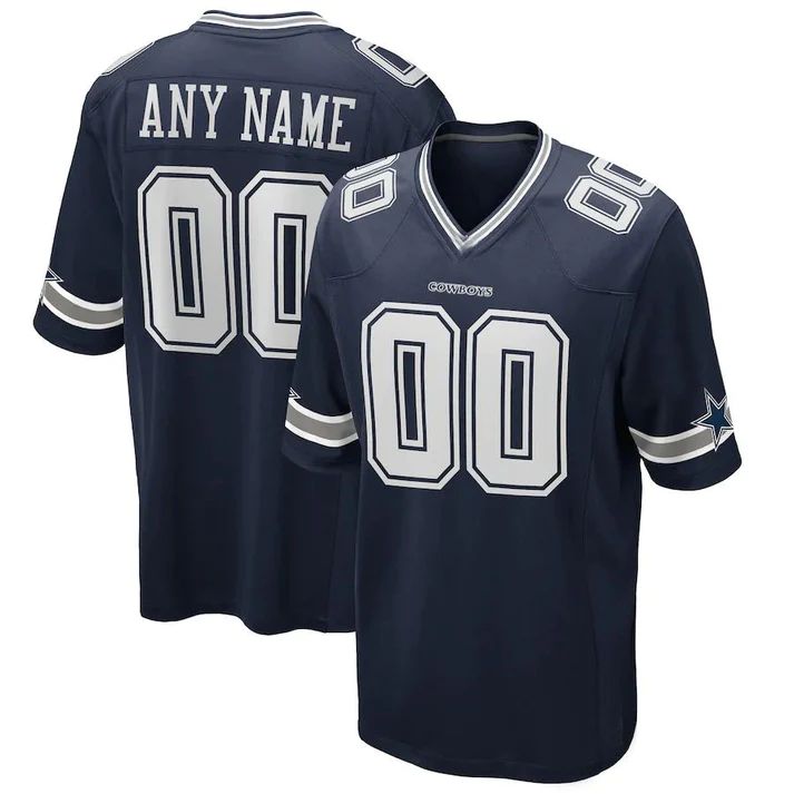 Custom navy football jersey | GameDay Jerseys