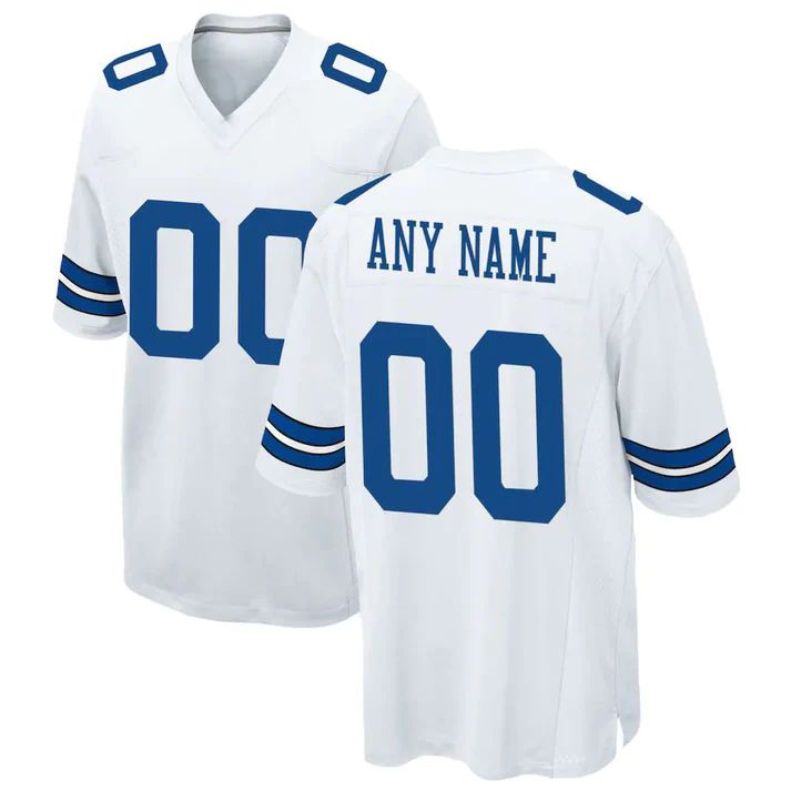 Custom white football jersey | GameDay Jerseys