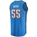 OC.Thunder #55 Darius Bazley Fanatics Branded 2021-22 Fast Break Replica Jersey Icon Edition Blue Stitched American Basketball Jersey