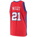 LA.Clippers #21 Darius Miles Mitchell & Ness 2000-01 Hardwood Classics Swingman Jersey Statement Edition Red Stitched American Basketball Jersey