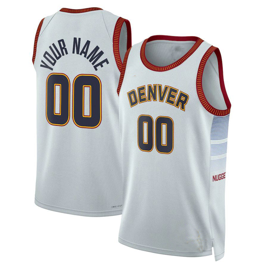 Custom gray basketball jersey #23 | GameDay Jerseys