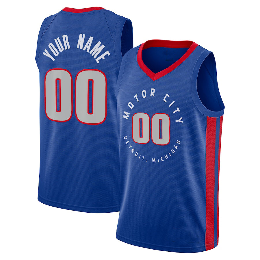 Custom blue basketball jersey #21 | GameDay Jerseys