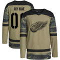 Custom Red DET Hockey Shirt Top